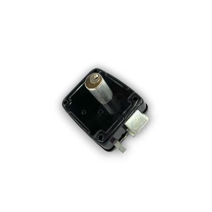 Imagem de Fechadura mini 12v preta 42mm int ch sim