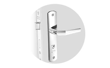 Imagem de Fechadura PopLine Reta EXT Cromado ESP26(40x53 PY45) Soprano 0711 JS