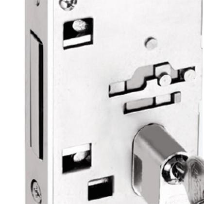 Imagem de Fechadura Porta Correr 2441 Quadrada Externa Polida