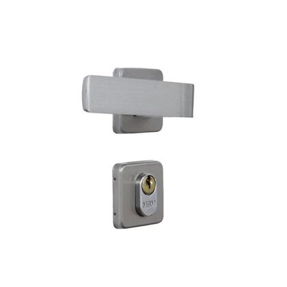 Imagem de Fechadura Porta Entrada Roseta Módena Alumínio Externa MGM