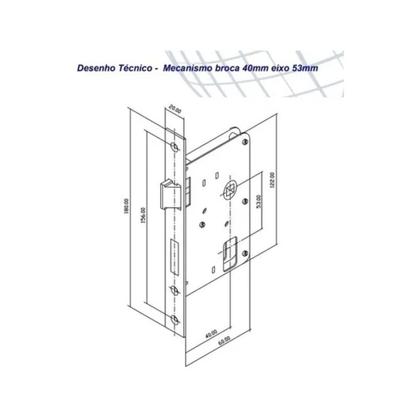 Imagem de Fechadura Soprano Para Porta Pali Roseta Redonda Cromada