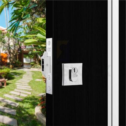 Imagem de Fechadura Stam Correr-bater Externa 1006 Cromado