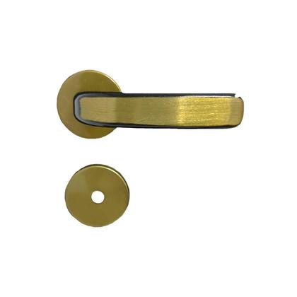 Imagem de Fechadura Stilo Roseta Bronze Latonado para Porta Banheiro - Mgm, Tamanho: WC - Banheiro
