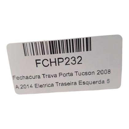 Imagem de Fechadura Trava Porta Tucson 2008 A 2014 Eletrica Traseira Esquerda 5 Pinos Original