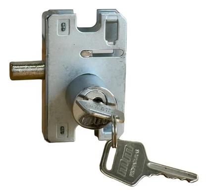 Imagem de Fechadura Vidro Blindex Porta De Bater Pino e Cilindro Redondo