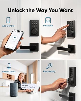 Imagem de Fechadura WiFi de entrada sem chave Smart Lock eufy Security C30