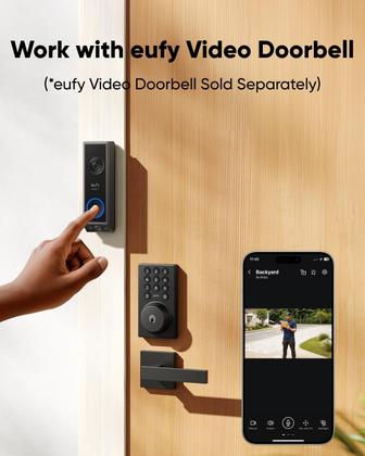 Imagem de Fechadura WiFi de entrada sem chave Smart Lock eufy Security C30
