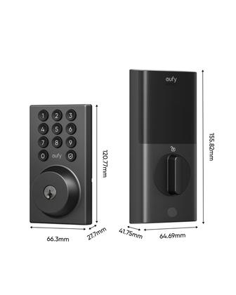 Imagem de Fechadura WiFi de entrada sem chave Smart Lock eufy Security C30