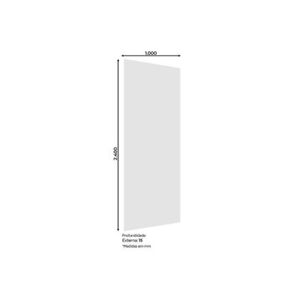 Imagem de Fechamento de Cozinha Modulado Painel Acabamento 100x240x1.5cm Duna - Henn
