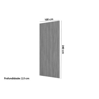 Imagem de Fechamento Modulado Painel de Edição p/ O468 Seletto 240x100x2.5cm Areia - Henn