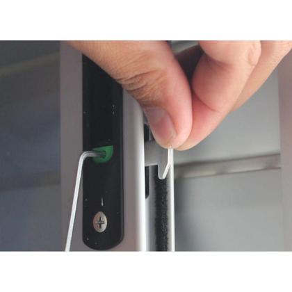 Imagem de Fecho Concha Com Gatilho Fermax Cinza