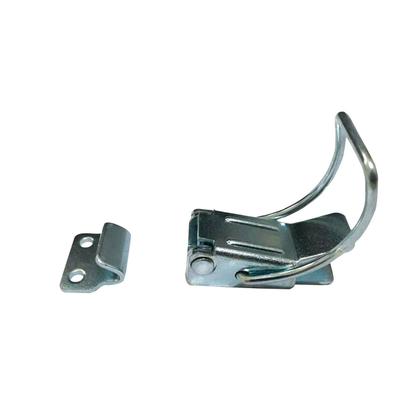 Imagem de Fecho de Ação Rápida 81 Mm Mola Curva Grande Aço Galvanizado