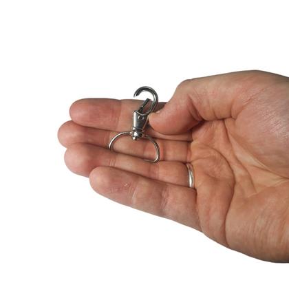 Imagem de Fecho De Alumínio Lagosta Utilizado Em Crachá Eventos Com Identificação