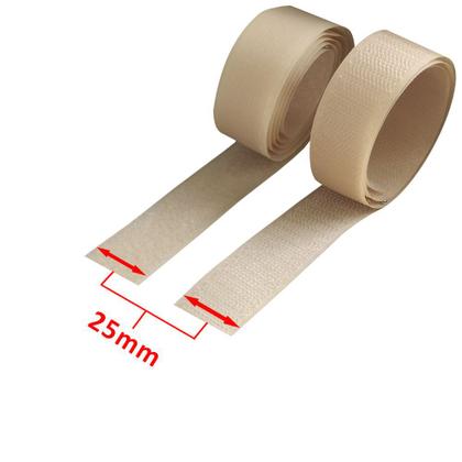 Imagem de Fecho De Contato Macho E Fêmea 25mm X 1 Metro Cor Bege