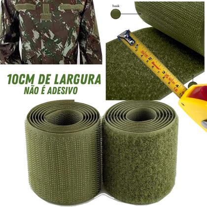 Imagem de Fecho de contato velfix verde 100mm