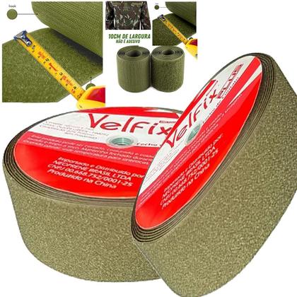 Imagem de Fecho de contato velfix verde 100mm