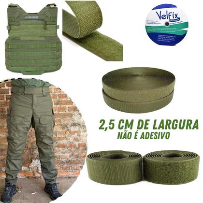 Imagem de Fecho de contato velfix verde  25mm