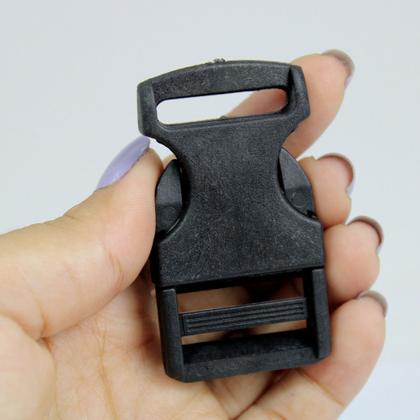 Imagem de Fecho De Engate Rápido Para Bolsas e Mochilas Para Fita 25mm 10 Unidades