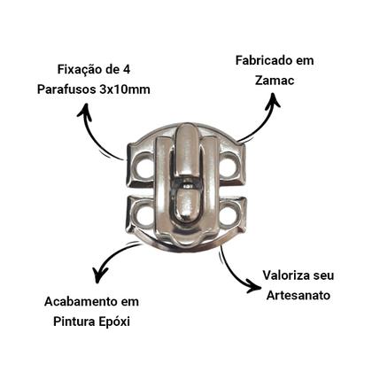Imagem de Fecho Maleta Premium para Caixa com 10 Unidade Artesanato