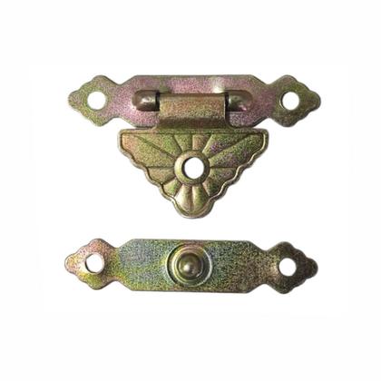 Imagem de Fecho Metalico Provençal para Artesanato em MDF e Madeira - Kit com 50 un