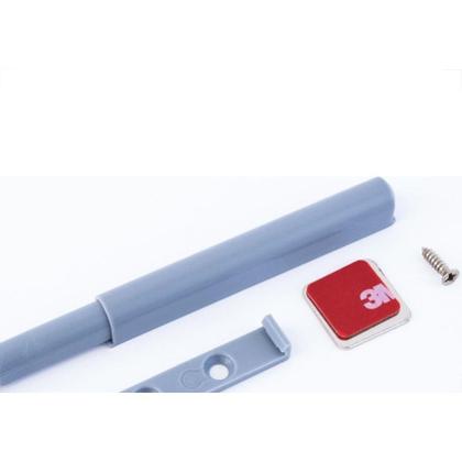 Imagem de Fecho Para Moveis Jomarca Magnetico Toque Push Open Cinza P2997