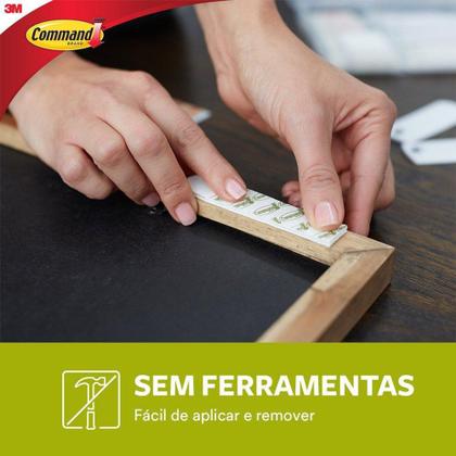 Imagem de Fecho para Quadros Command Grande Branco 3M do Brasil - 3m do  Brasil