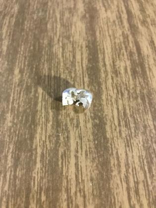 Imagem de Fecho Pulseira Berloque Prata Italiana 925