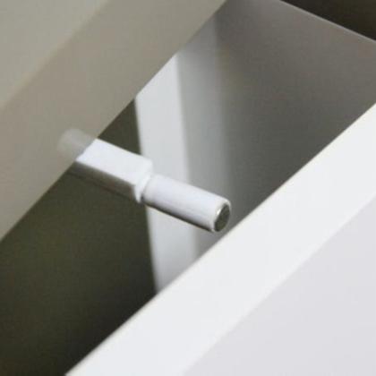 Imagem de Fecho Torque Pulsador Magnético Tipo Caneta Branco