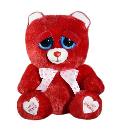 Imagem de Feisty Pets Ursa Meghan Madlove - Brinquedo de Pelúcia Dia dos Namorados