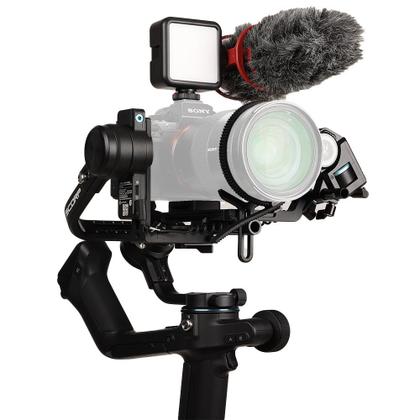 Imagem de FeiyuTech Scorp 2 Estabilizador De Cardan 3 Eixos Para Câmeras Sem Espelho, Smartphones, Câmeras de Ação Com Rastreador AI Integrado