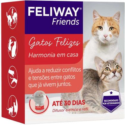 Imagem de Feliway Friends Difusor Elétrico com Refil Ceva 48ml