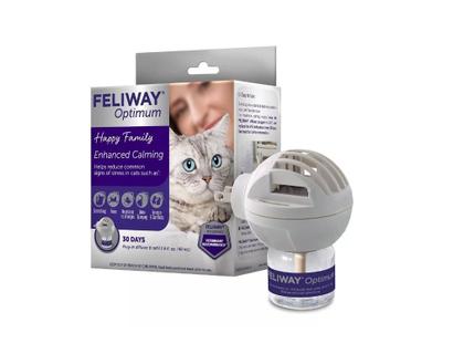 Imagem de Feliway Optimum 1 Difusor + 1 Refil 48Ml - Ceva - Petshop