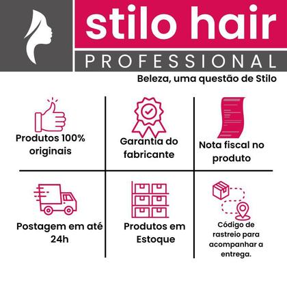 Imagem de Felps Escova Progressiva Okra Quiabo 300ml Alinhamento dos Fios + Shampoo Antirresiduo 250ml