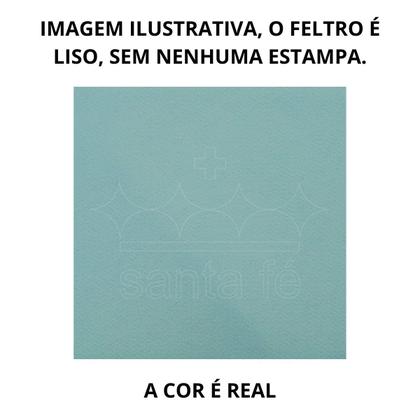 Imagem de Feltro 50cm x 70cm Verde Paraty Ref 054 180g Santa Fé