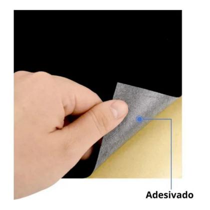 Imagem de Feltro Colante Para Pés Móveis Adesivo Retangular Recorta e Cola  MALUZI