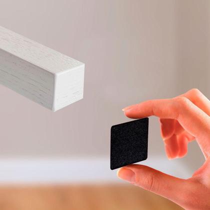 Imagem de Feltro Colante Para Pés Móveis Adesivo Retangular Recorta e Cola  MALUZI