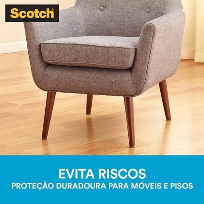 Imagem de Feltro Moveis ULTRA Resistente Quadrado Medio 9 UND