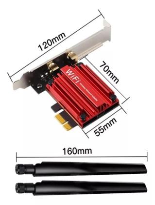 Imagem de FENVI Wi-fi 5 AC1200 2.4g/5ghz, 802.11ac, bluetooth 4.0