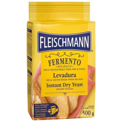 Imagem de Fermento Biológico Seco Instantâneo Massa Salgada Fleischmann 500g