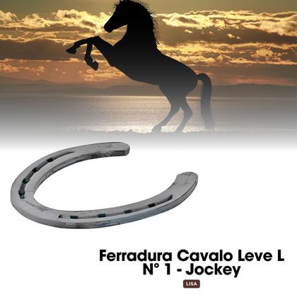 Imagem de Ferradura Cavalo Leve L Nº 1 - Jockey