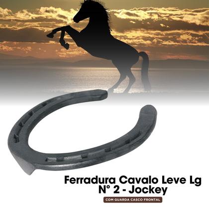 Imagem de Ferradura Cavalo Leve Lg Nº 2 - Jockey