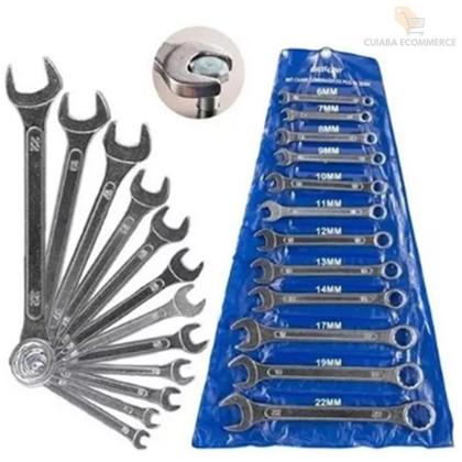 Imagem de Ferramenta Chave Boca Combinada 6 a 12mm Otima