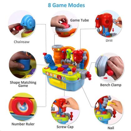 Imagem de Ferramenta de aprendizagem musical Workbench Toy Yiosion para crianças