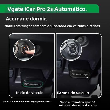 Imagem de Ferramenta De Diagnóstico Automotivo Bluetooth 5.3 OBD2 Vgate iCar pro 2S ELM327 Para Android IOS