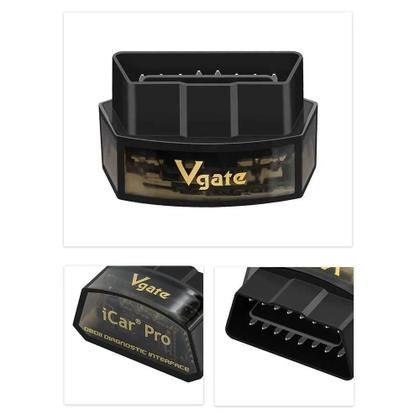 Imagem de Ferramenta De Diagnóstico Automotivo ODB2 Bluetooth Para Android E IOS Vgate iCar pro WIFI 3.0 4.0