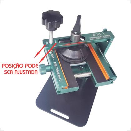 Imagem de Ferramenta De Remoção Da Tampa Traseira Da Tela Do Celular Com Separador De LCD Rotativa Sem Aquecim