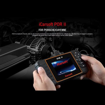 Imagem de Ferramenta de scanner OBD-II iCarsoft POR-II para Porsche ABS SRS