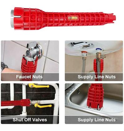 Imagem de Ferramenta Manual Chave de Grifo Inglesa Universal Hidráulica Para Trocar Torneira Cano Pia Sifão