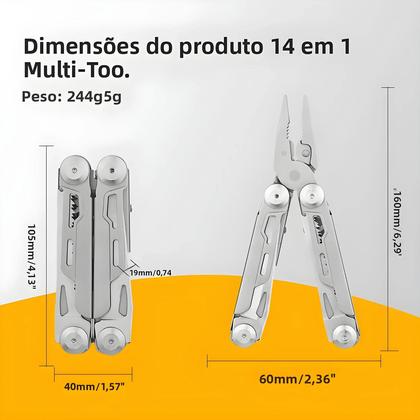 Imagem de Ferramenta Multifuncional 13 Em 1 Masculina, Presente Para O Dia Dos Pais, Natal, Acessórios De
