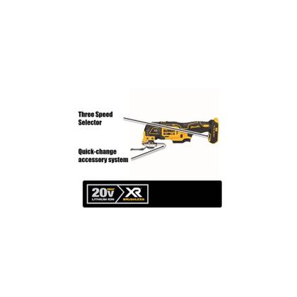 Imagem de Ferramenta Oscilante DEWALT 20V Sem Fio - com Bateria e Carregador